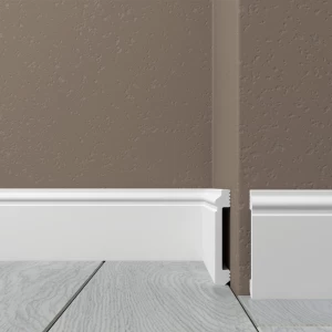 Плинтус напольный из ударопрочного полимера H 80