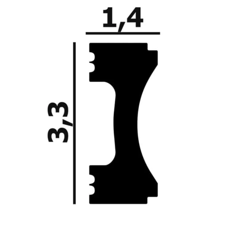 Молдинг P136 Перфект Плюс