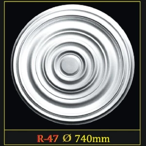 Розетка потолочная из полистирола R47