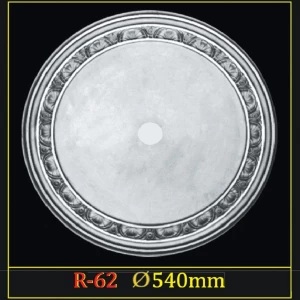 Розетка потолочная из полистирола R62