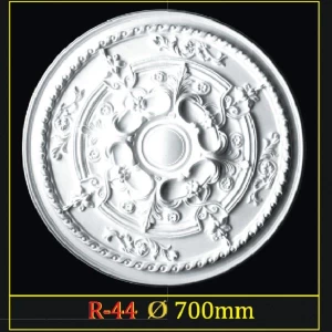 Розетка потолочная из полистирола R44