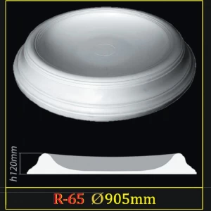 Розетка потолочная из полистирола R65