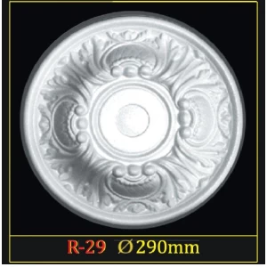 Розетка потолочная из полистирола R29