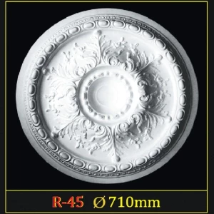 Розетка потолочная из полистирола R45