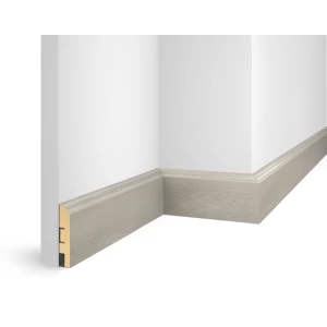 Плинтус 80x16x2400 мм, дуб Анталия, иск. шпон, EP07