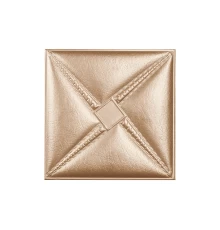 Мягкая стеновая панель из экокожи Stella - Gold