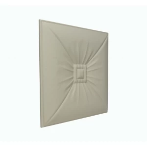 Мягкая стеновая панель Soft 400х400 мм - Almond