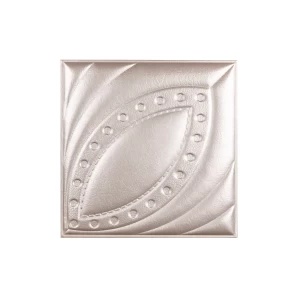 Мягкая стеновая панель из экокожи Petal 400х400 мм - Sunrise