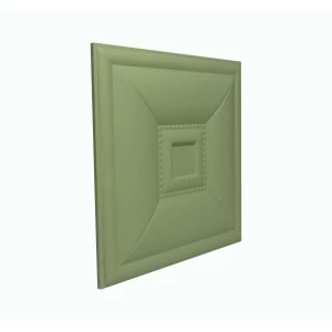 Мягкая стеновая панель Style 400х400 мм - Olive
