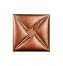 Мягкая стеновая панель из экокожи Stella - Bronze