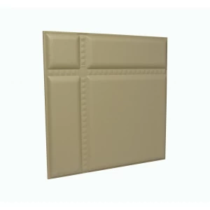 Мягкая стеновая панель Strong 400х400 мм - Brandy