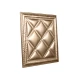 Мягкая стеновая панель  из экокожи Classic 400х400 мм - Gold