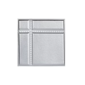 Мягкая стеновая панель Strong 400х400 мм - Silver