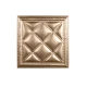 Мягкая стеновая панель  из экокожи Classic 400х400 мм - Gold