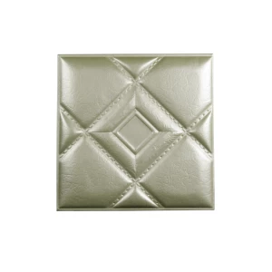 Мягкая стеновая панель из экокожи Luck - Grass