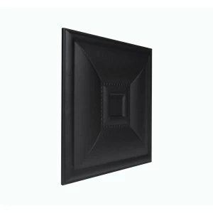 Мягкая стеновая панель Style 400х400 мм - Black