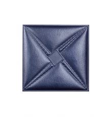 Мягкая стеновая панель из экокожи Stella - Navy