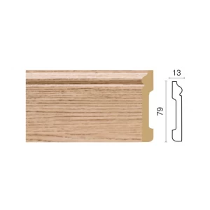 005-79 Напольный плинтус широкий 