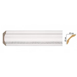 100C-60 ШК/14 Плинтус DECOMASTER (69*69*2400 мм)