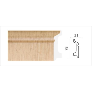 Напольный плинтус 1221-6