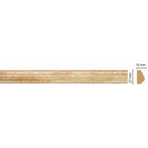 Молдинг цветная лепнина 128В-1068 (27х15х2400мм)/30