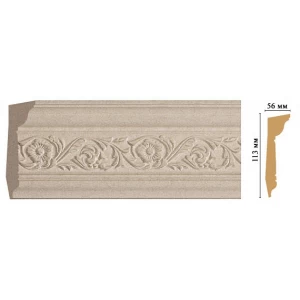 129D-18D ШК/8 Плинтус DECOMASTER (113*56*2400 мм)