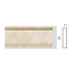 Молдинг средний 156-10 мрамор беж