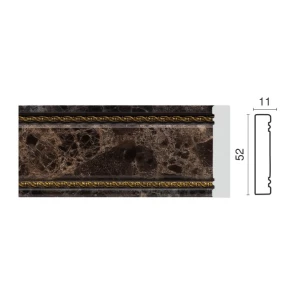 Молдинг средний 156-11 темный мрамор