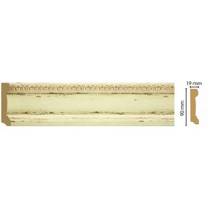 166-1028Плинтус широкий с каб. каналом