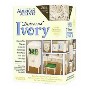 Краска с эффектом состаренной поверхности - набор 1,42л (2 банки 0,236л + 0,946л) Слоновая кость