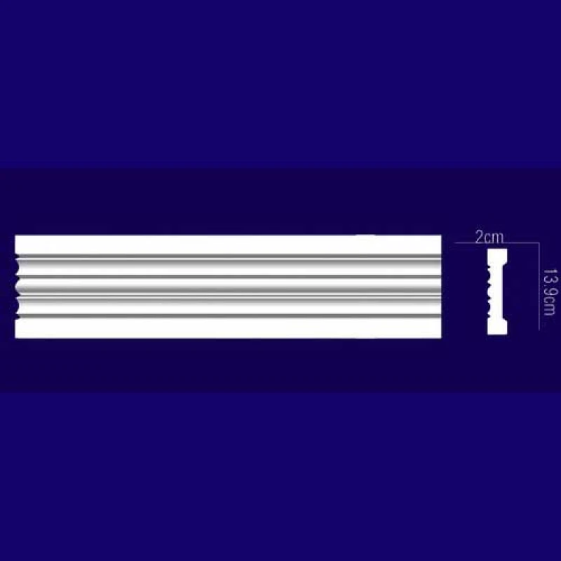 Молдинг без орнамента AD357