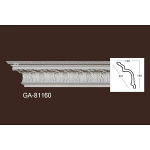 Карниз из полиуретана гладкий 81160