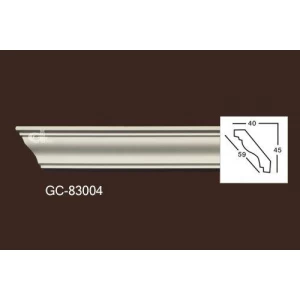 Карниз из полиуретана гладкий 83004