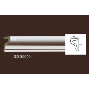 Молдинг без орнамента 85040