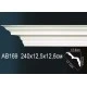 Карниз потолочный гладкий AB169