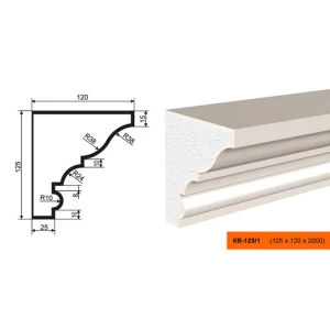 Карниз  КВ - 125/1