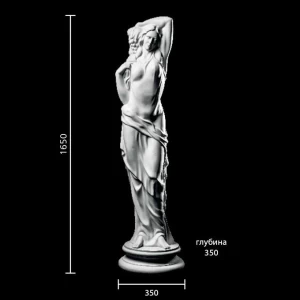 Статуя Девушка с виноградом ST-007