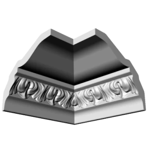 Уголки к потолочному плинтусу GP11