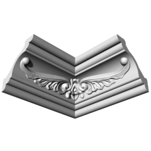 Уголки к потолочному плинтусу GP16