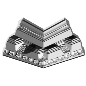 Уголки к потолочному плинтусу GP18