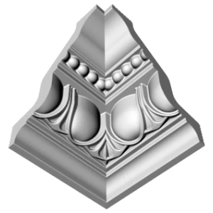 Уголки к потолочному плинтусу GP19