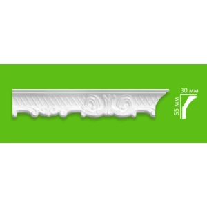 Плинтус потолочный инжекционный Villa Deco VD-41G