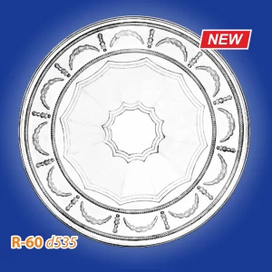 Розетка потолочная из полистирола R60