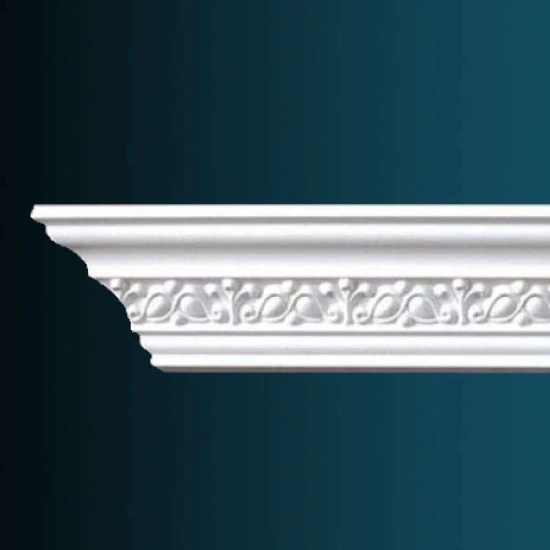 потолочный плинтус с орнаментом Гибкий AA010F