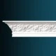 потолочный плинтус с орнаментом Гибкий AA014F