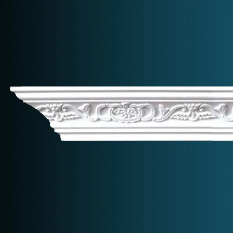 потолочный плинтус с орнаментом Гибкий AA087F