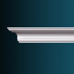 Плинтус потолочный без орнамента Гибкий AB106F