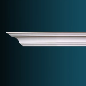 Плинтус потолочный без орнамента Гибкий AB114F