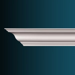 AB129 Плинтус потолочный без орнамента