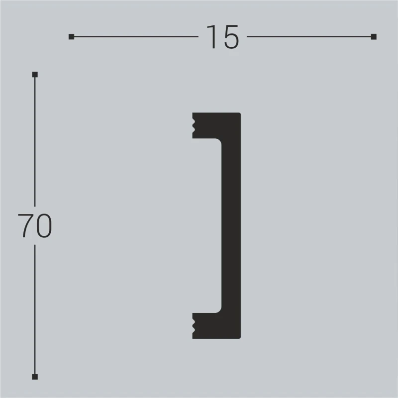 Наличник Н17 70-15